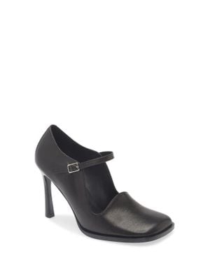 Jeffrey Campbell Moodie Mary Jane Pump - Black