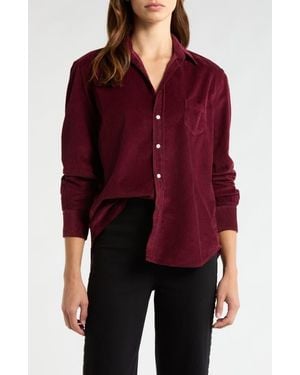 Frank & Eileen Barry Tailored Fit Corduroy Button-Up Shirt