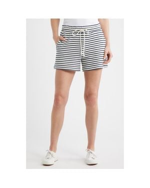 Caslon French Terry Drawstring Shorts - Blue