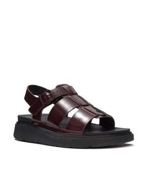 Fitflop Gen-Ff Brushed Leather Fisherman Sandals - Brown