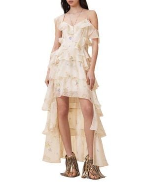 AllSaints Sienna Ruffled Maxi Dress - Natural