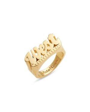 VIDAKUSH West Ring - Metallic