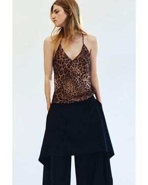 H&M Low-Back Strappy Top - Blue
