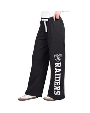 Starter Las Vegas Raiders Field Wide Leg Sweatpants - Black