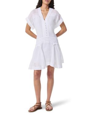 Rag & Bone Viviana Pintuck Dress - White