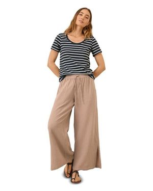 Pact Organic Cotton Softspun Scoop Neck Tee - Blue