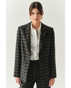 Exquise Amiri Plaid Jacket - Black