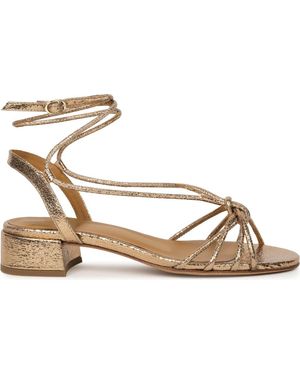 Bobbies Tara Heeled Sandals - Metallic