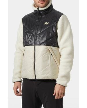 Helly Hansen Village Hybrid Mixed Media Jacket - White