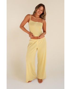 Dippin' Daisy's Daydreams Lounge Pants - Yellow