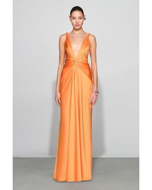 Et Ochs Tatum Gown - Orange