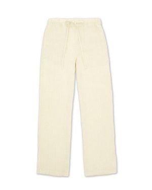 Fortela Jaleh Drawstring Linen Pants - Natural