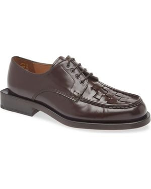 Jacquemus Les Derbies Tresses Woven Derby - Brown