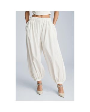 Kenneth Cole Pull-On Balloon Pants - White