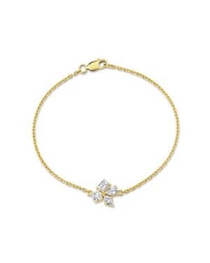 Michael M Montage Single Cluster Chain Bracelet - Metallic