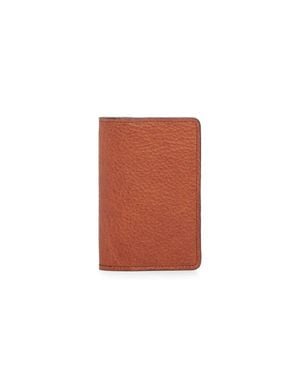 Korchmar Earhart Leather Passport Case - White