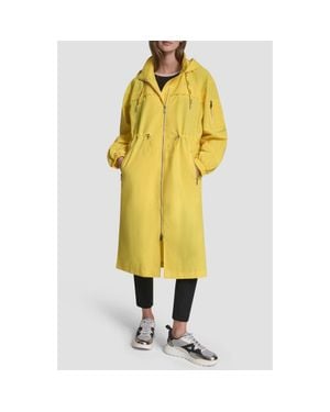 DKNY 1989 Logo Walker Anorak - Yellow