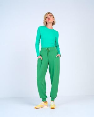 Kettlewell Soft Sweat Cuffed Hem Jogger - Green