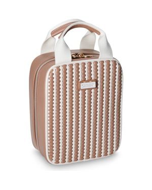 Stephanie Johnson Marabella Mocha Sasha Travel Case - Pink