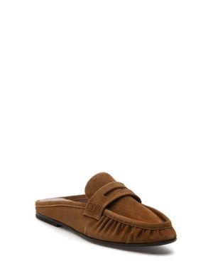 275 Central Vivien Penny Loafer Mule - Brown