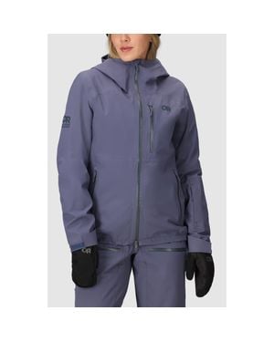 Outdoor Research Cloudchaser 3L Waterproof Snow Jacket - Blue