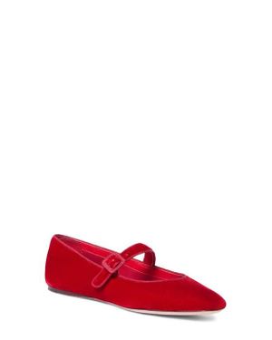 Loeffler Randall Ginger Mary Jane Flat - Red