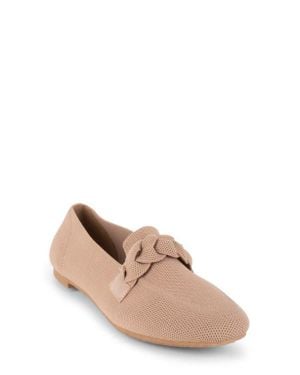 Tahari Andalusia Knit Loafer - Natural