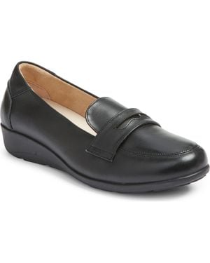 Propet Yetta Penny Loafer - Black