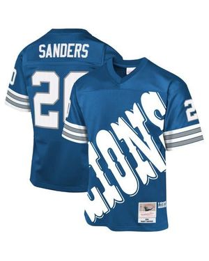 Mitchell & Ness Youth Barry Sanders Detroit Lions 1996 Throwback Fashion Jersey - Blue