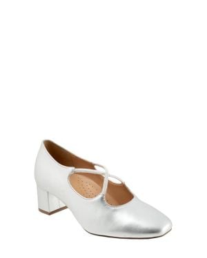 Trotters Demi Pump - Metallic