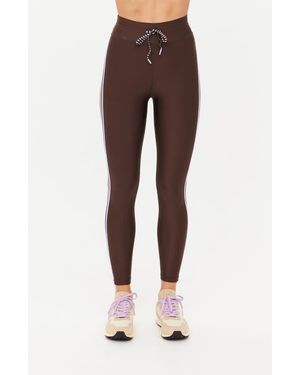 The Upside Oxford Midi Leggings - Brown
