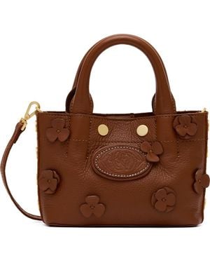 Hammitt Mini Olympia Leather Tote - Brown