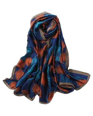 Youzey The Roses Scarf - Blue