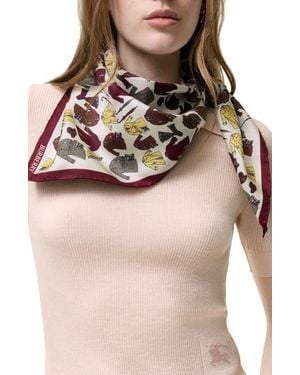 Burberry Mini Trench Coat Scarf - Brown