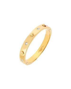 Kurt Geiger Crystal Hinge Bangle - Metallic