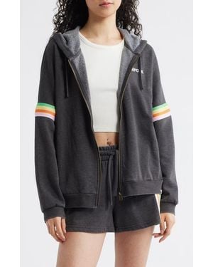 Rip Curl Surf Revival Zip Hoodie - Gray