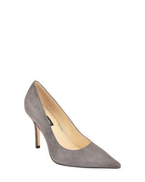 Nine West Gemmha Pointed Toe Pump - White