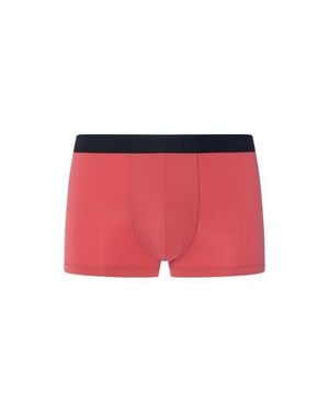 Hanro Micro Touch Boxer Brief - Red