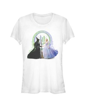 Wicked: For Good Junior's Elphaba And Glinda I Have Been Changed T-Shirt - White