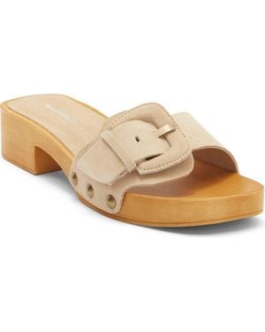 INTENTIONALLY ______ Mar Clog Sandal - Natural