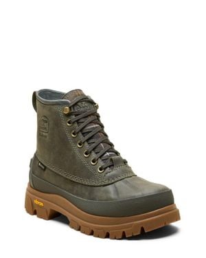 Sorel X Barbour Daystorm Horizon Gore-Tex Weatherproof Boot - Green