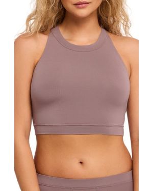 Fleur't Crop Top - Purple