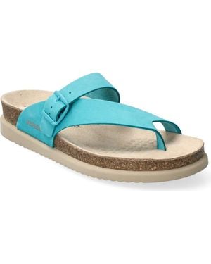 Mephisto Helen Toe Loop Sandal - Blue