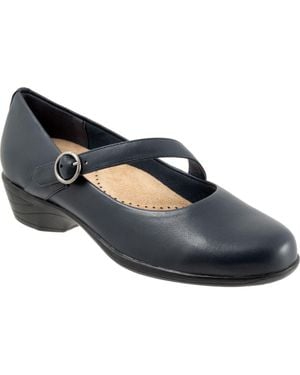 Trotters Rochelle Mary Jane Pump - Blue