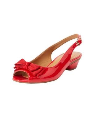 Comfortview The Reagan Slingback - Red