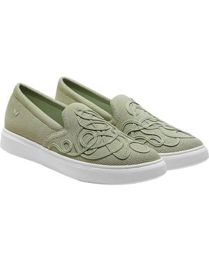 VIVAIA Classic Slip-On Sneakers - Green