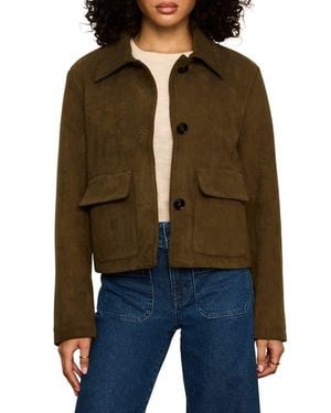 Sanctuary Avid Faux Suede Jacket - Multicolor