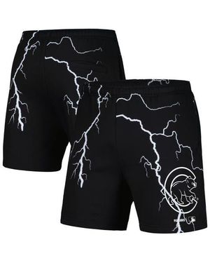 Pleasures Chicago Cubs Lightning Shorts - Black