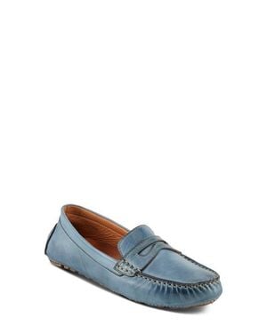Spring Step Audette Penny Loafer - Blue