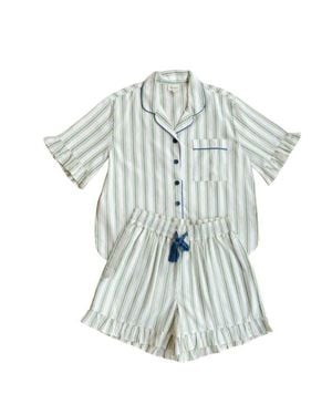 TBCo Cotton Stripe Short Pajamas - Multicolor